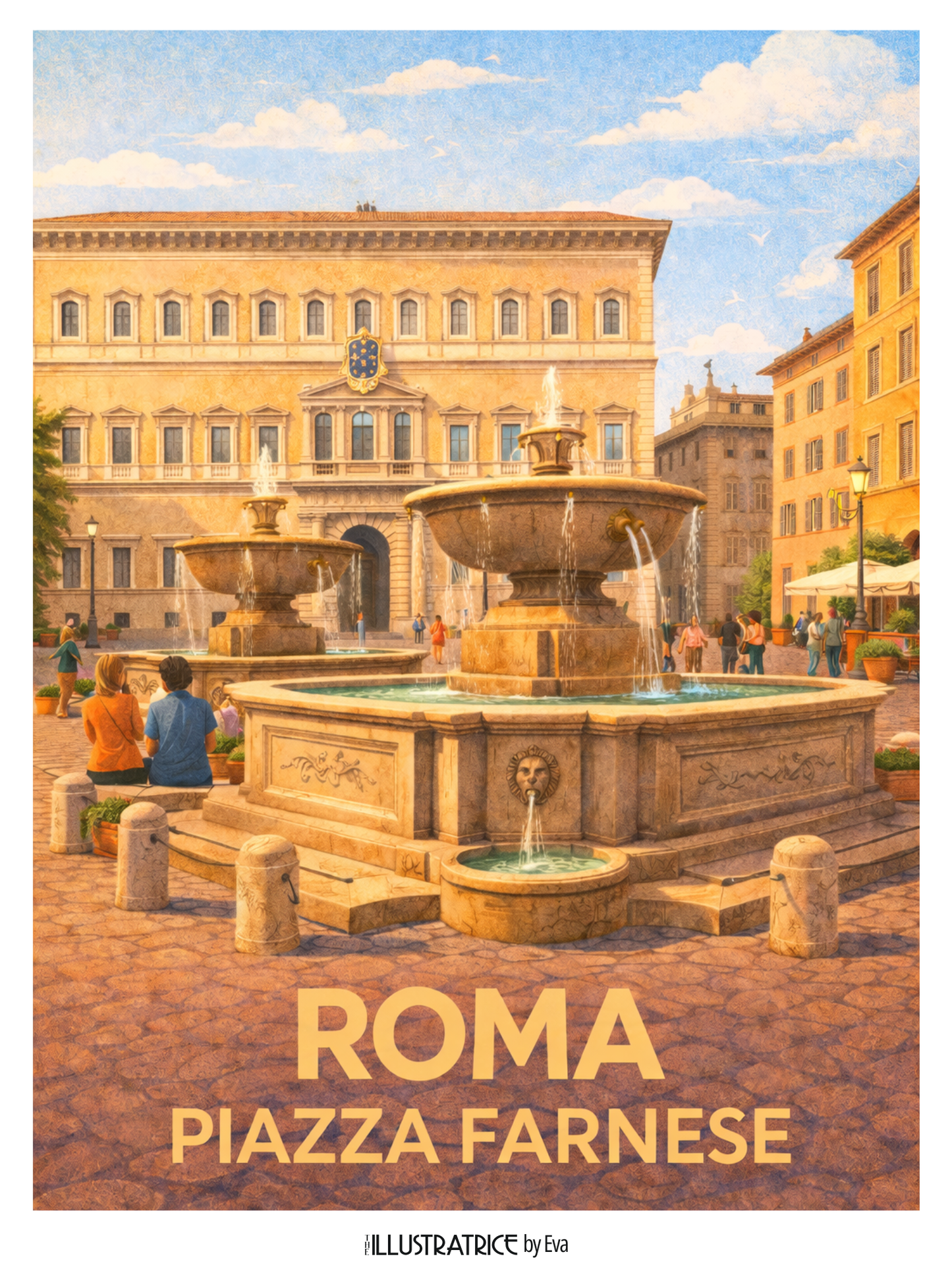 ROME, Farnese Square